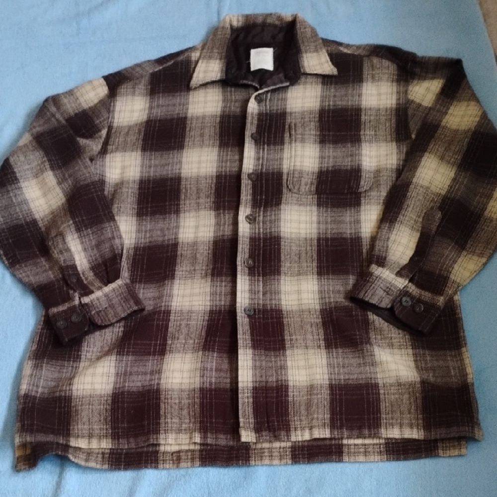 Old Navy Men's Plaid Shirt Jacket